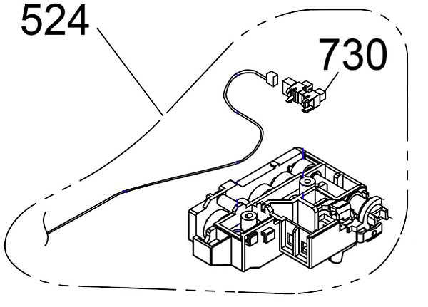 SUPORTE DO TRACIONADOR PARA Epson WorkForce Pro WF-C5810