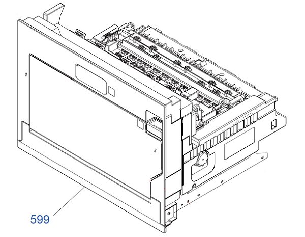 UNIDADE EJETOR DO PAPEL PARA EPSON WorkForce WF-C20590