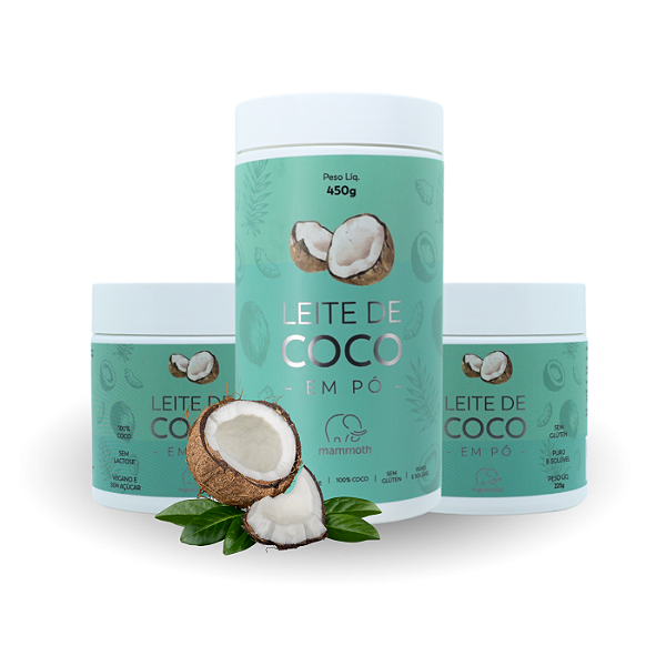 1 Leite de Coco 450g + 2 Leite de Coco 225g