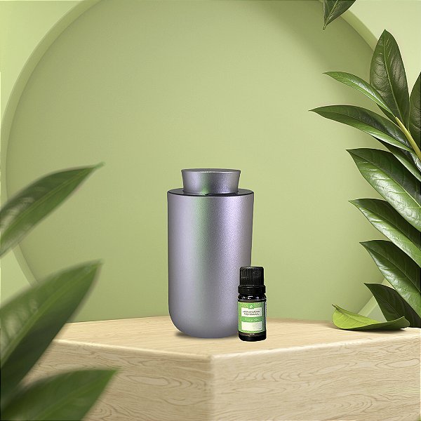 Kit Aromatizador Nova Olyra Wind Deluxe Rose Gold 10m² + 1 Recarga Air 10ml