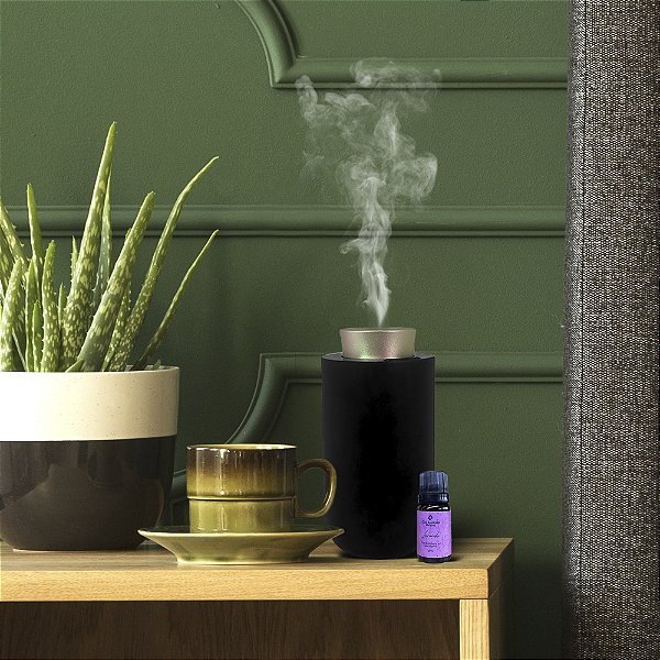 Aromatizador Olyra Wind Deluxe 10m² Black Gold + Óleo Essencial 10ml