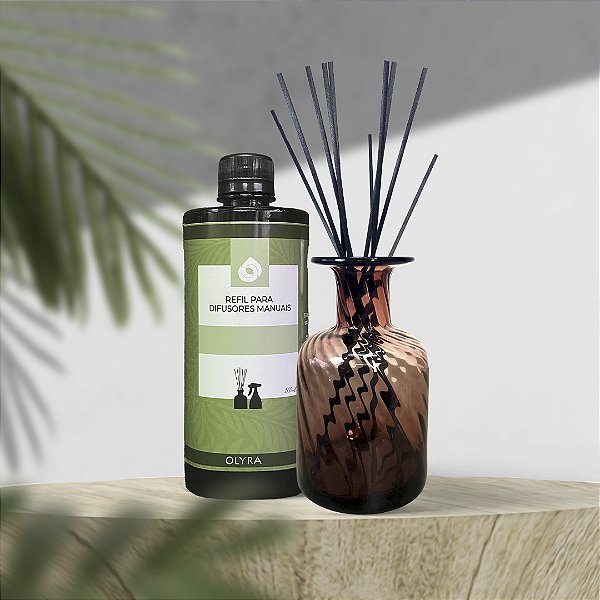 Kit Vaso Difusor Bruma + Refil Difusor – Sofisticação e Aromatização Completa