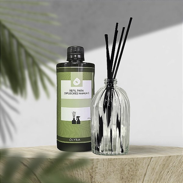 Kit Vaso Difusor Nimbus + 1 Refil Difusor – Sofisticação e Aromatização Completa