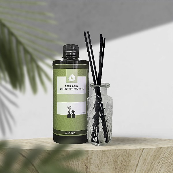 Kit Vaso Difusor Aster + 1 Refil Difusor – Sofisticação e Aromatização Completa