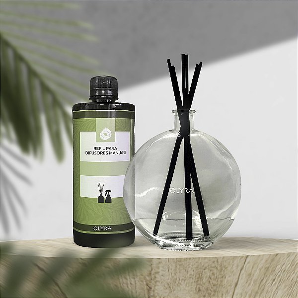 Kit Vaso Difusor Solis + 1 Refil Difusor – Sofisticação e Aromatização Completa