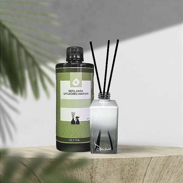 Kit Vaso Difusor Orbe + 1 Refil Difusor – Sofisticação e Aromatização Completa
