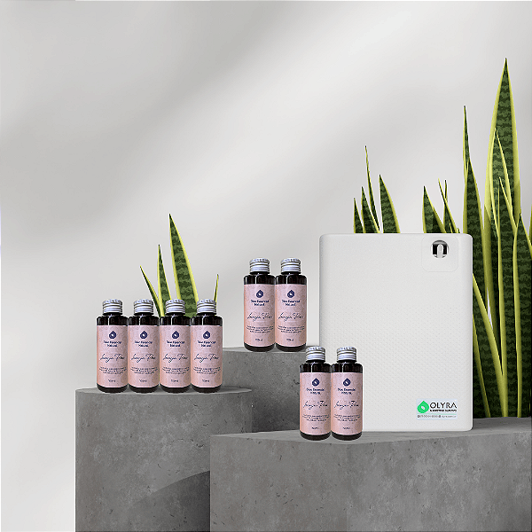 Kit Aromatizador Intense 300m² + 10 Refils de Óleos Essenciais 100ml