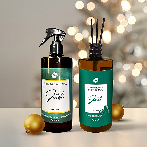Kit Natal - Água Perfumada + Difusor de Varetas Jade