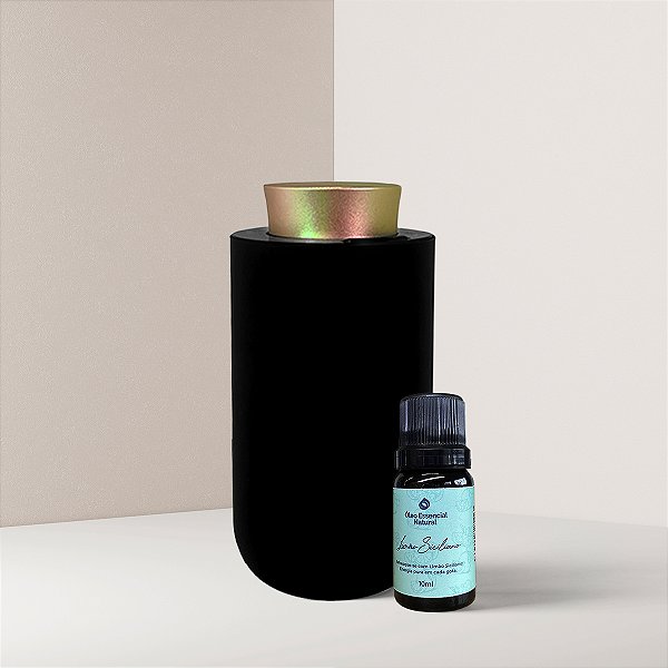 Wind Deluxe 10m² Black + Óleo Essencial 10 ml