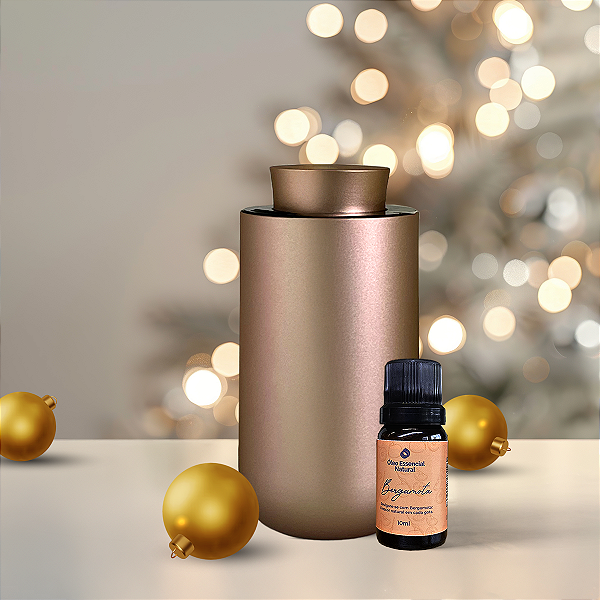 Kit Natal – Wind Deluxe 10m² Champagne + Óleo Essencial 10 ml