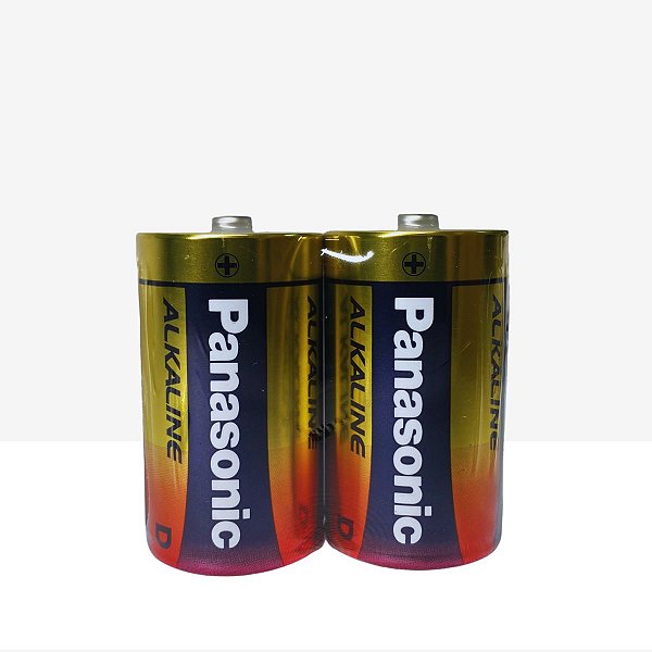 Par de Pilhas D Panasonic Alcalina