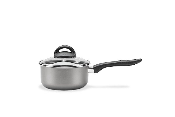 Panela com Tampa - Chilli Ø 16 x 8 cm - 1,3 L - Prata Brinox