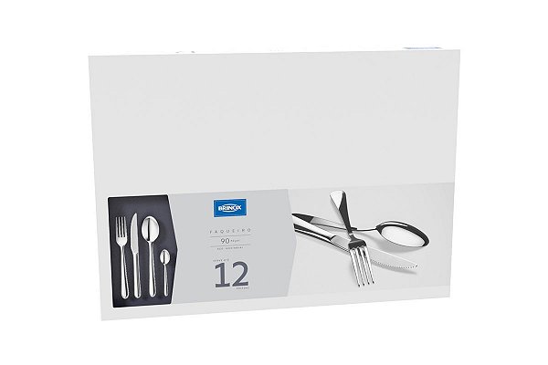 Faqueiro 90 peças - Bellagio - Brinox