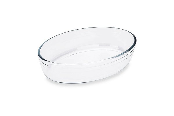 Assadeira Oval Cheff 3L Brinox 30X21X6CM - Brinox