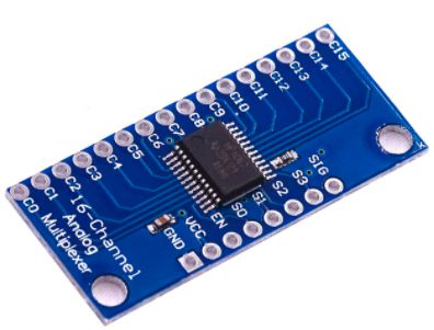 Módulo Multiplexador 16 Canais Analógico Digital CD74HC4067