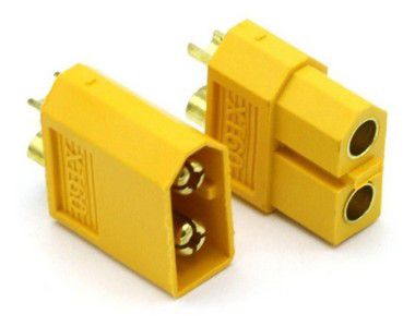 Par de Conector XT 60 Macho e Fêmea Para Bateria