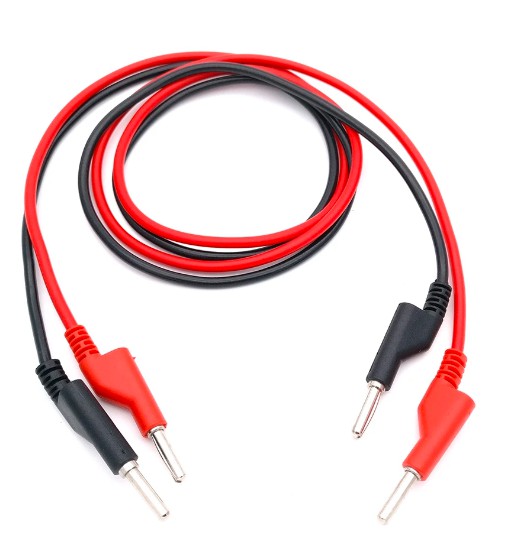 Cabo Banana 4mm para conexão 1m