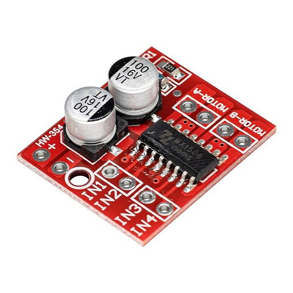 Mini Ponte H Dupla L298N