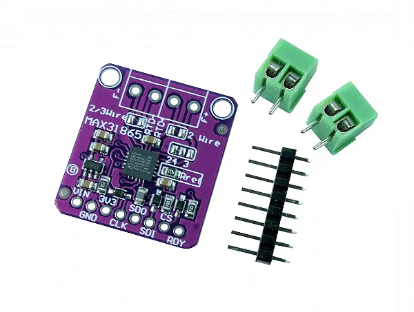 Módulo Sensor de Temperatura PT100 MAX31865