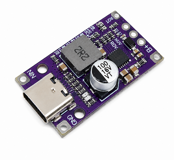 Módulo Carregador de Bateria de Lítio 2S 15W USB-C