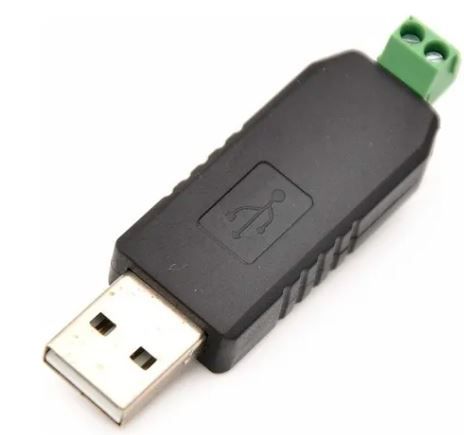 Conversor Adaptador USB Para RS485 Borne 2 Pinos