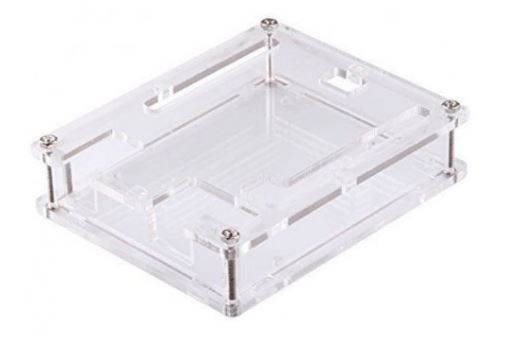 Case de acrílico para Uno e Leonardo