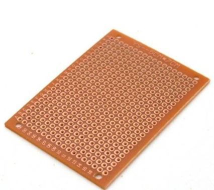 Placa Fenolite Perfurada 5x7CM