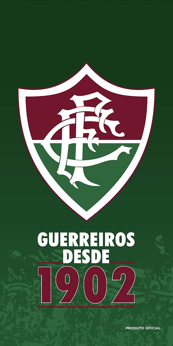 Toalha Fluminense Aveludada Bouton