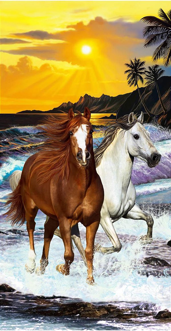 Toalha Praia Buettner Two Horses Buettner 64705