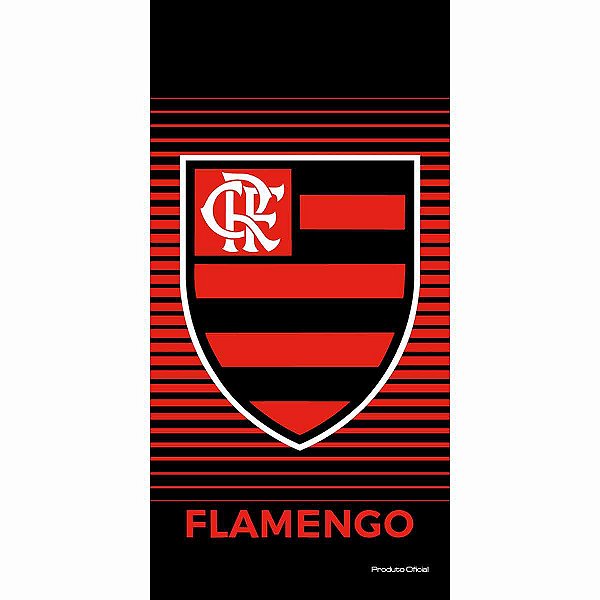 Toalha Flamengo Aveludada Bouton