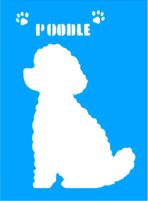 SRA-609 CACHORRINHO POODLE - 12X16