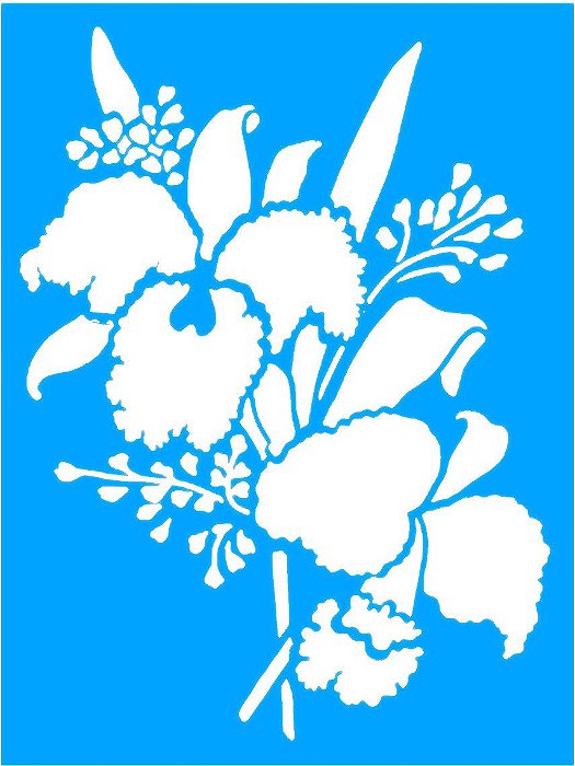 SRA-615 ORQUIDEA PARA TOALHA - 19X25