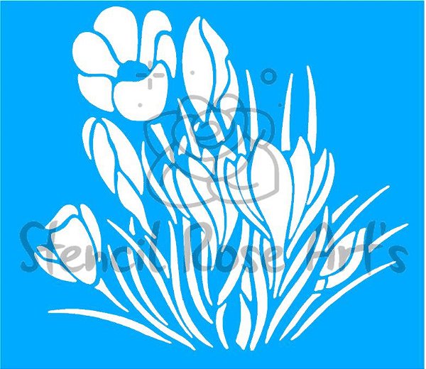 SRA-621 FLOR DE CROCUS - 27X23