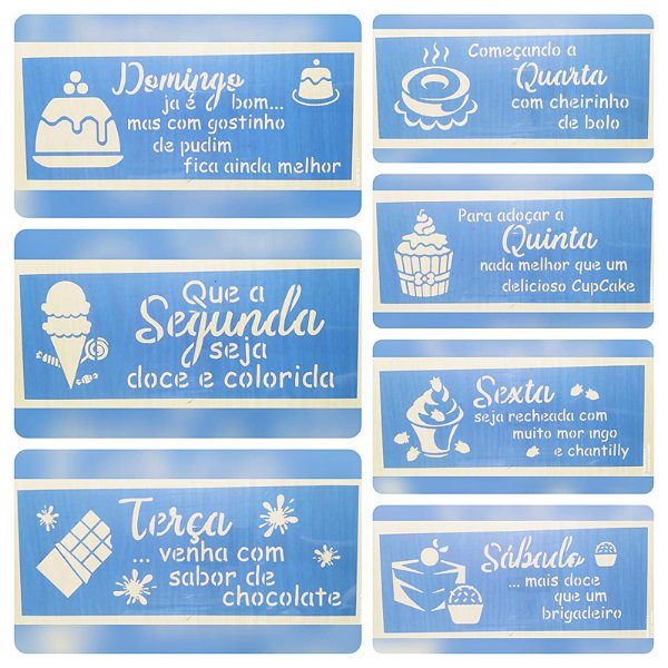 SRA-650 KIT SEMANINHA DOCES - (KIT COM 7 FAIXAS)