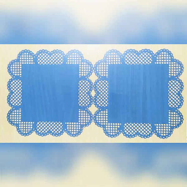 SRA-651 BARRADO RENDA CORAÇÃO - 17X30