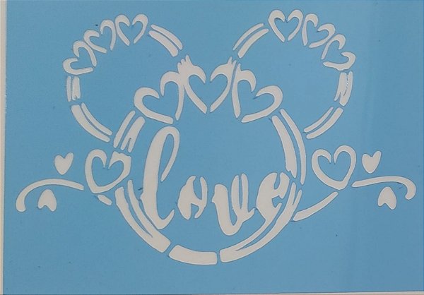 SRA-661 CABEÇA MINNIE LOVE 15X10