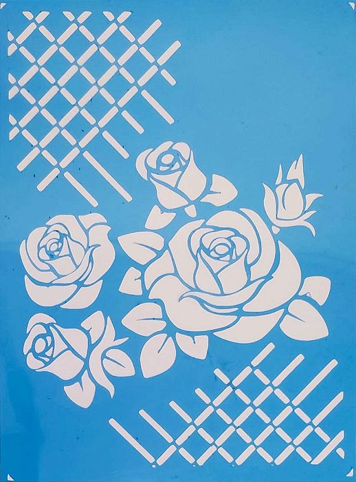SRA-743 - ROSAS E MINI TRELIÇAS - 32X23