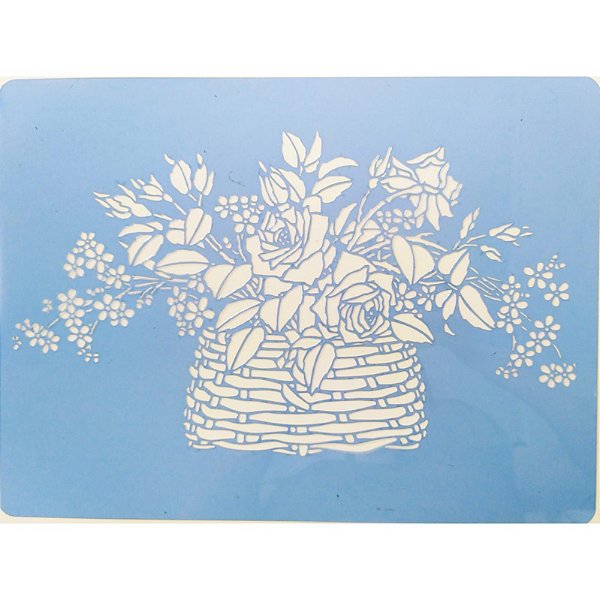 SRA-809 CESTA COM ROSAS - 30X40