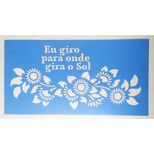 SRA-818 GIRASSOL COM FRASE - 30X15