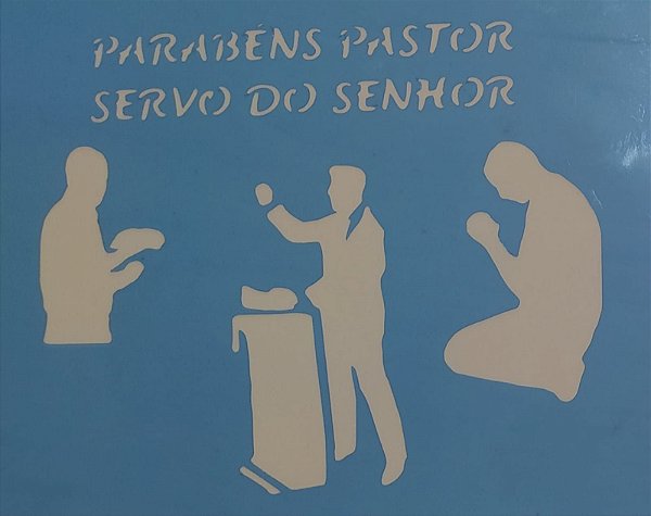 SRA-846 STENCIL PASTOR - 20X18
