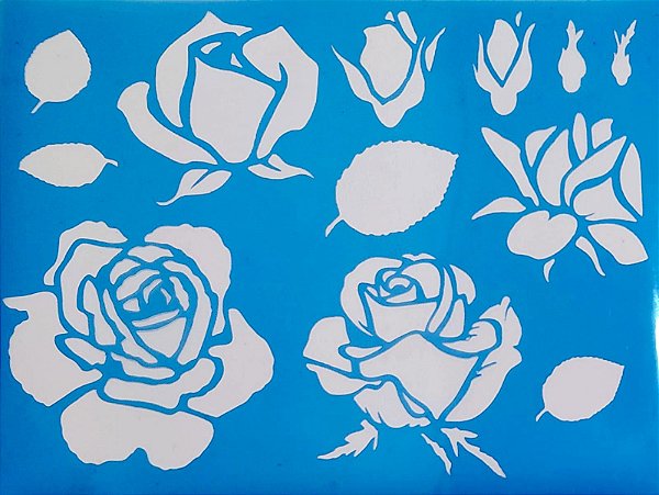 SRA-854 - ROSA COMPLETA - 30x40