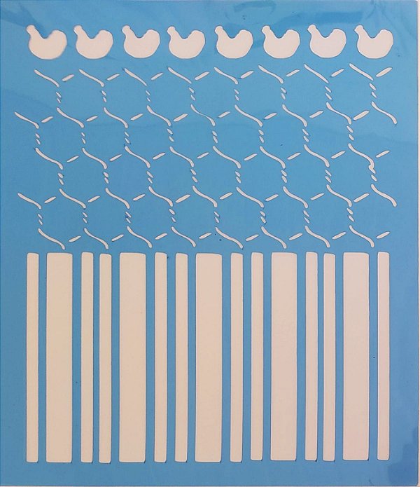 SRA-876 - PAPEL DE PAREDE, CERCA E LISTRAS - 28x25
