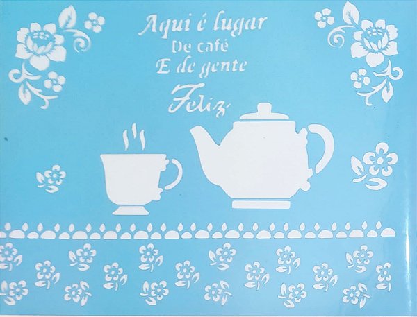 SRA-888 - CHÁ COM FRASE MINIMALISTA - 30x40