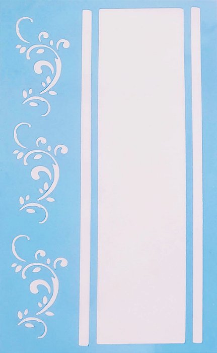 SRA-993 - PAPEL DE PAREDE ARABESCO - 28x22