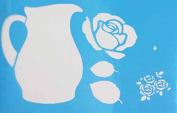 SRA-994 - JARRO COM ROSAS - 30x40