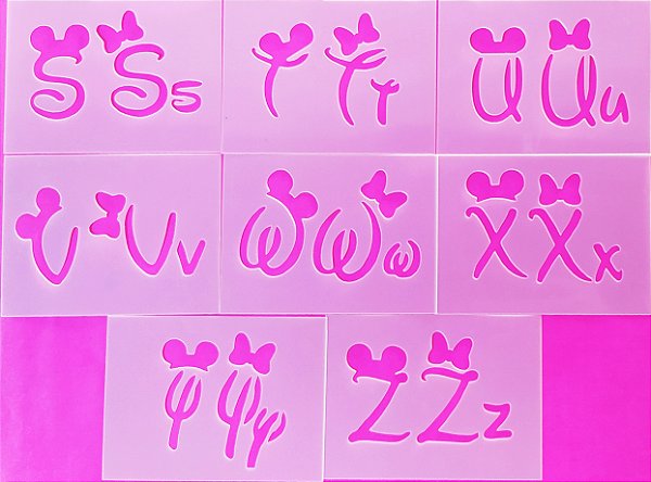 SRA-1170 - Alfabeto Disney Mickey e Minnie