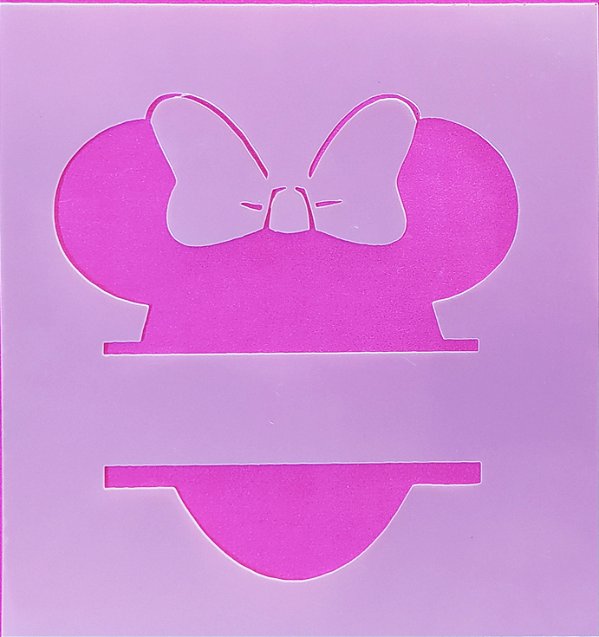 SRA-1172 - MINNIE PARA PERSONALIZAÇÃO - COM ESPAÇO PARA NOMES