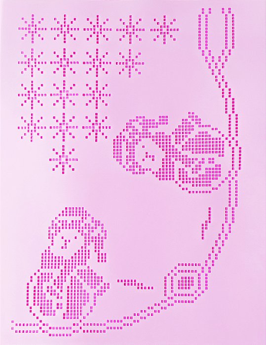 SRA-1178 - FALSO BORDADO PONTO CRUZ - BONECO DE NEVE
