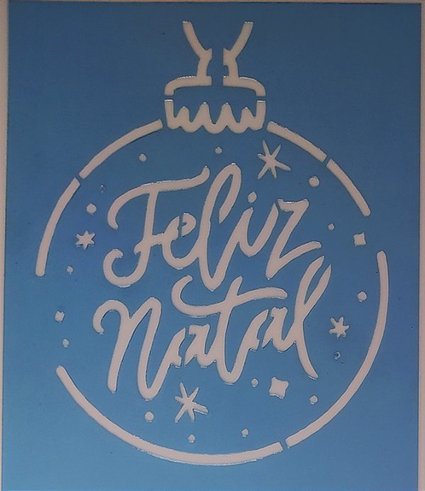 SRA-1183 - ENFEITE DE NATAL FRASE FELIZ NATAL