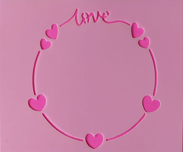 SRA-1224 MOLDURA LOVE 17X14